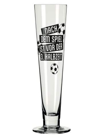 RITZENHOFF Bierglas "Fußbal" in Schwarz - 330 ml