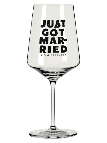 RITZENHOFF Cocktailglas "Spreuk" zwart - 500 ml