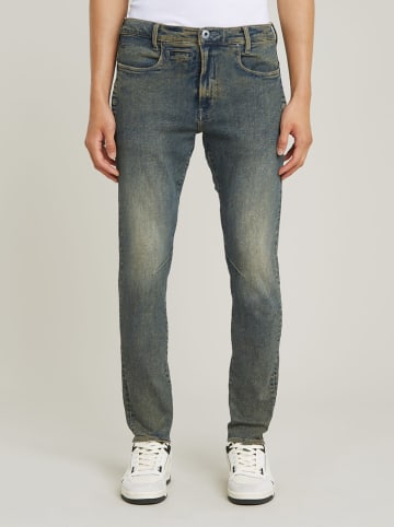 G-Star Jeans - Slim fit - in Blau/ Gelb