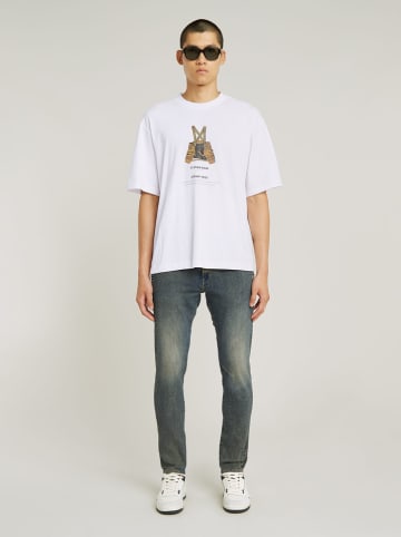 G-Star Jeans - Slim fit - in Blau/ Gelb