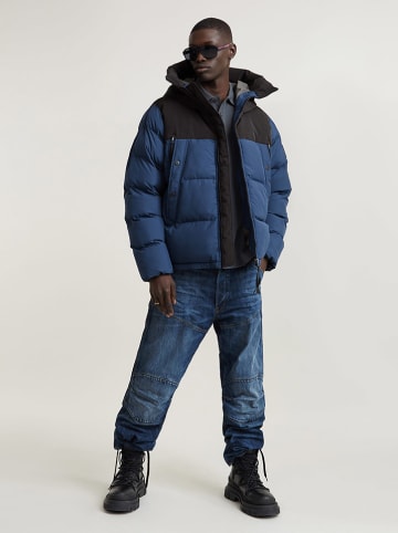 G-Star Dżinsy - Regular fit - w kolorze granatowym