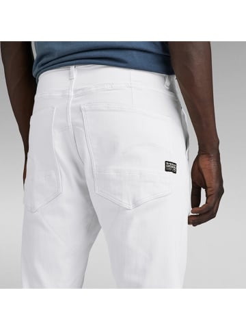 G-Star Dżinsy "Kairori 3D" - Slim fit - w kolorze białym