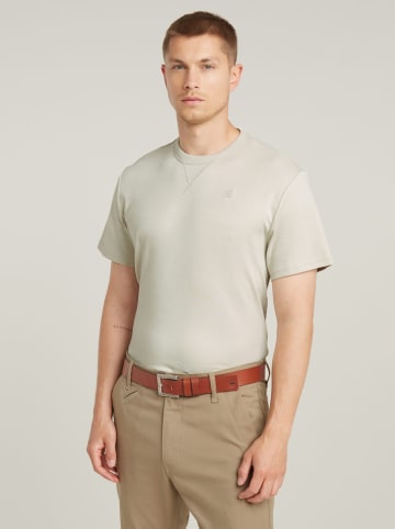 G-Star Skórzany pasek w kolorze jasnobrązowym