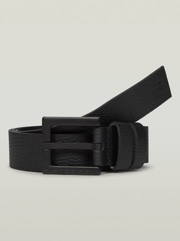 G-Star Leder-Gürtel in Schwarz