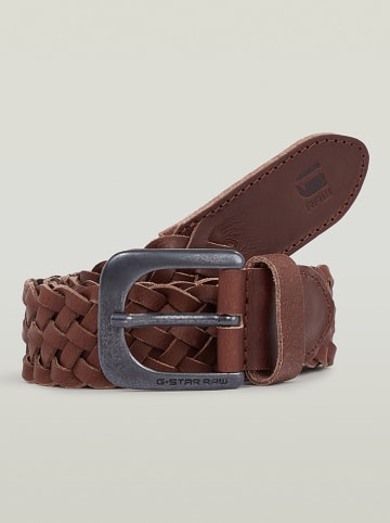 G-Star Leren riem lichtbruin