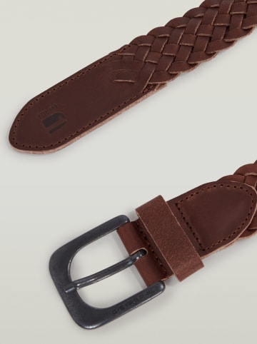 G-Star Leren riem lichtbruin