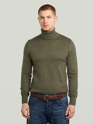 G-Star Skórzany pasek w kolorze jasnobrązowym