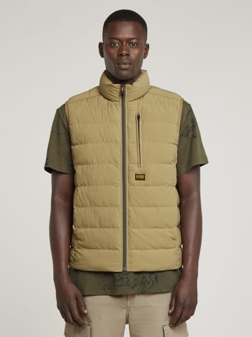G-Star Steppweste in Beige