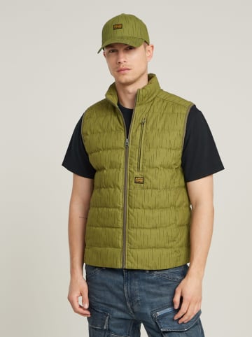 G-Star Steppweste in Grün