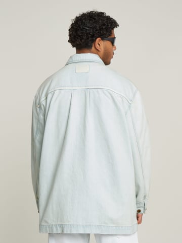 G-Star Kurtka dżinsowa w kolorze błękitnym