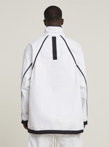 G-Star Übergangsjacke in Weiß/ Schwarz