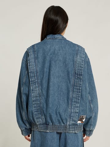 G-Star Kurtka dżinsowa w kolorze niebieskim