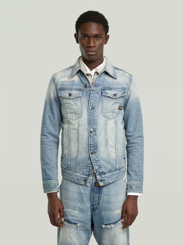 G-Star Kurtka dżinsowa w kolorze błękitnym
