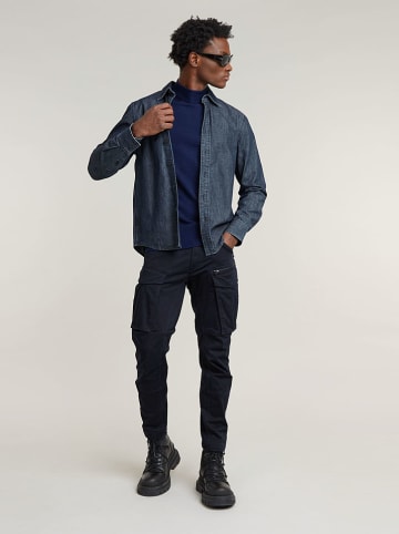 G-Star Wełniany sweter w kolorze granatowym