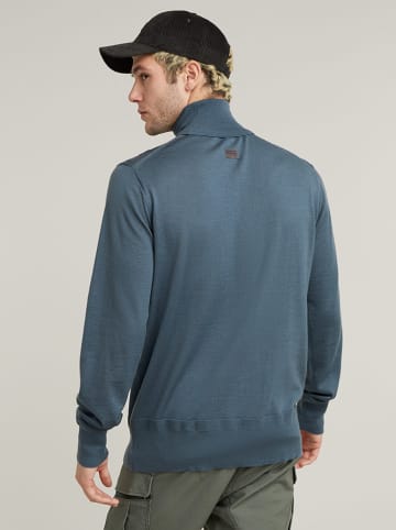 G-Star Merino-Wollpullover in Blau