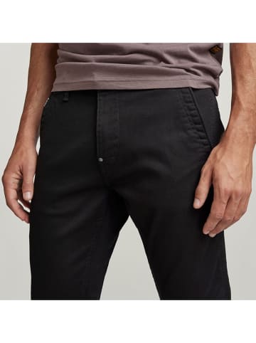 G-Star Spodnie chino w kolorze czarnym