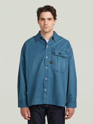 G-Star Blousejas blauw