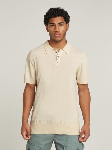 G-Star Koszulka polo w kolorze beżowym