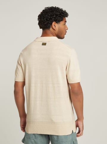 G-Star Koszulka polo w kolorze beżowym