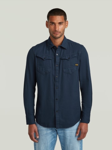 G-Star Blouse donkerblauw