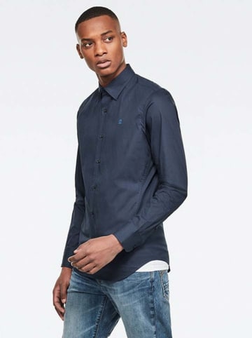 G-Star Hemd - Slim fit - in Dunkelblau