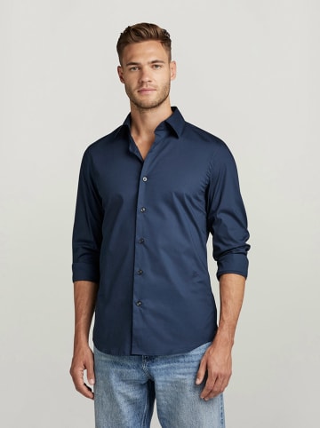 G-Star Blouse - slim fit - donkerblauw