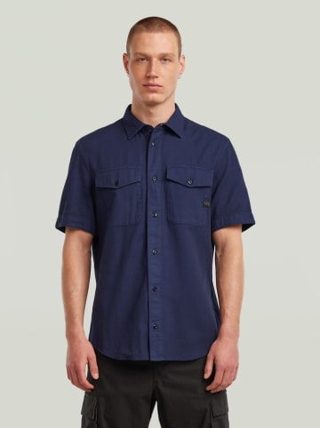 G-Star Blouse - slim fit - donkerblauw