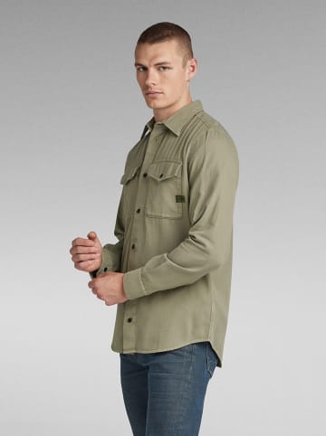 G-Star Koszula w kolorze zielonym