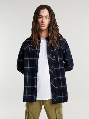 G-Star Koszula - Regular fit - w kolorze granatowym