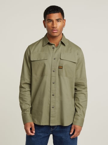 G-Star Koszula - Regular fit - w kolorze khaki