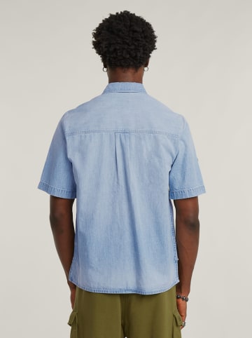 G-Star Blouse lichtblauw