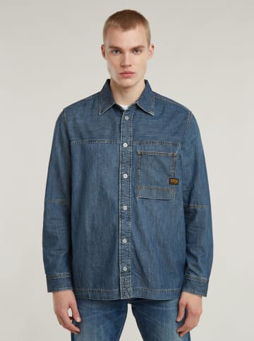 G-Star Jeans-Hemd - Regular fit - in Dunkelblau