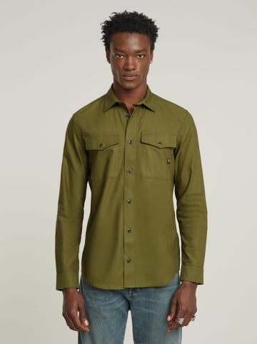 G-Star Hemd - Slim fit - in Khaki