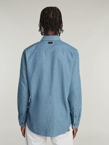 G-Star Blouse lichtblauw