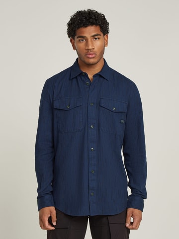 G-Star Hemd - Slim fit - in Dunkelblau