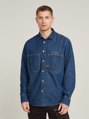 G-Star Jeans-Hemd - Regular fit - in Dunkelblau