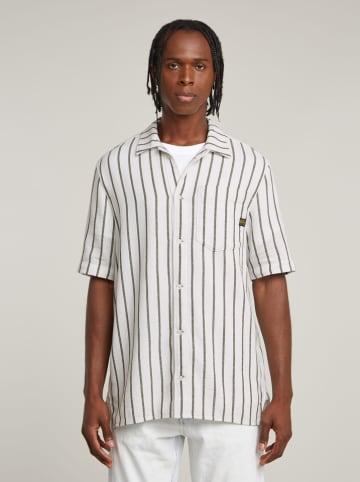 G-Star Blouse wit/kaki