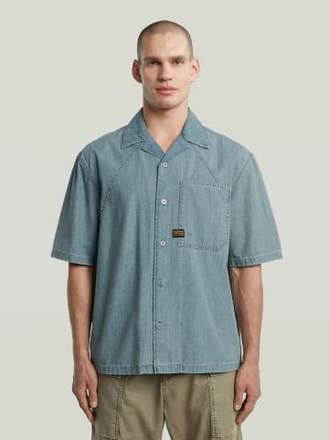 G-Star Blouse lichtblauw