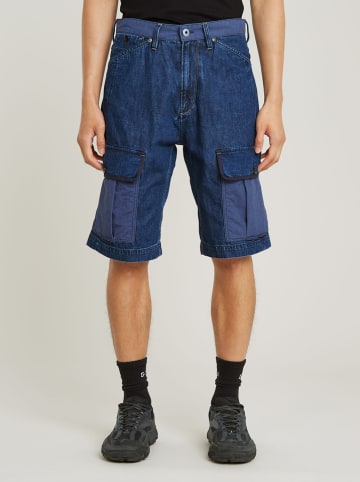 G-Star Spijkercargoshort donkerblauw