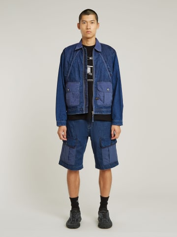 G-Star Bojówki dżinsowe w kolorze granatowym