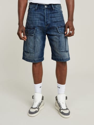 G-Star Jeans-Cargoshorts in Dunkelblau