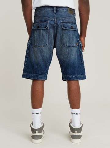 G-Star Jeans-Cargoshorts in Dunkelblau