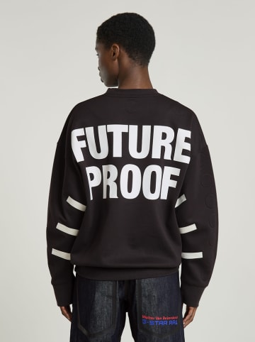 G-Star Bluza w kolorze czarno-białym