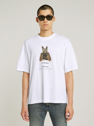 G-Star Koszulka w kolorze białym