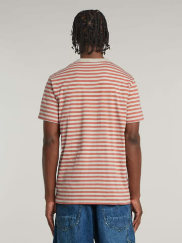 G-Star Shirt in Creme/ Orange