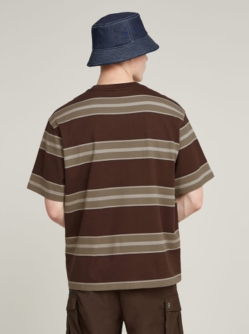G-Star Koszulka w kolorze brązowym