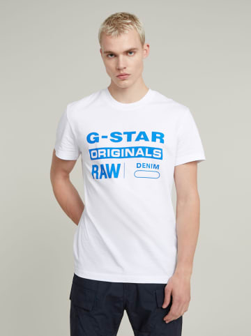 G-Star Koszulka w kolorze białym