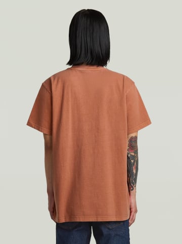 G-Star Koszulka w kolorze pomarańczowym
