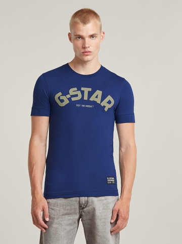 G-Star Koszulka w kolorze niebieskim