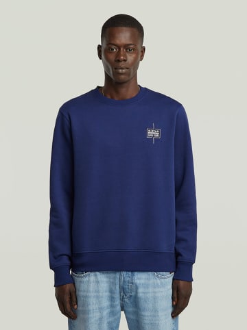 G-Star Bluza w kolorze niebieskim
